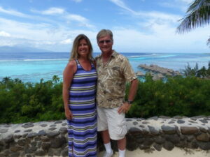 Overlooking the Beautiful Waters of Moorea