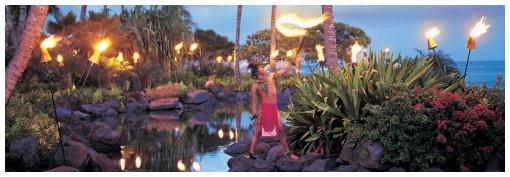 Traditional torch lighting ceremony
