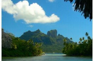 View of Mount Otemanu the Hilton